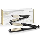 BaByliss Easy Waves Welleneisen, Gold-schwarz, C260E